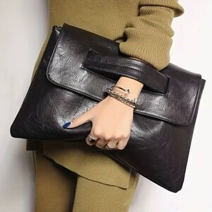 Trendy Oversized Envelope Clutch